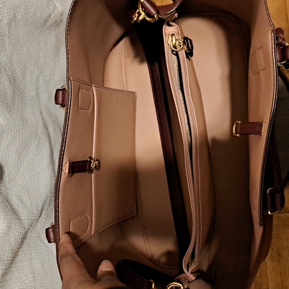 Ralph Lauren Leather Marcy Satchel - Picture 5 of 14